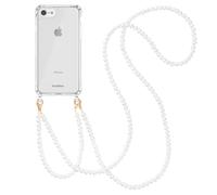 imoshion Coque avec dragonne + ?bracelet pour iPhone 8 / 7 / SE (2022 / 2022) - Perles