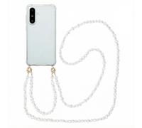 imoshion Coque avec dragonne + bracelet pour Samsung Galaxy A56 - Perles Cœurs