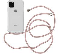 imoshion imoshion Coque avec dragonne iPhone 11 Pro Max Rose Doré Transparent
