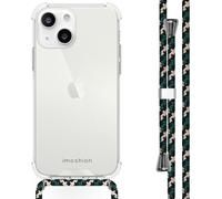 imoshion imoshion Coque avec dragonne iPhone 13 Green Multi Color Transparent