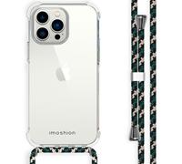 imoshion imoshion Coque avec dragonne iPhone 14 Pro Max Green Multi Color Transparent