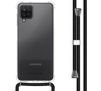imoshion imoshion Coque avec cordon Samsung Galaxy A12 Noir Transparent