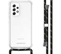 imoshion imoshion Coque avec dragonne Samsung Galaxy A33 Noir et Doré Transparent