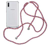 imoshion imoshion Coque avec dragonne Samsung Galaxy A70 Purple Multicolor Transparent