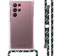 imoshion imoshion Coque avec dragonne Samsung Galaxy S22 Ultra Green Multi Color Transparent