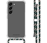 imoshion imoshion Coque avec dragonne Samsung Galaxy S23 Plus Green Multi Color Transparent