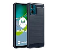 imoshion imoshion Coque Brushed Motorola Moto E13 Bleu foncé Bleu foncé