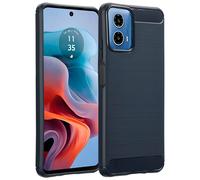 imoshion imoshion Coque Brushed Motorola Moto G34 Bleu foncé Bleu foncé