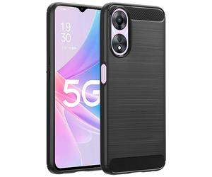 imoshion imoshion Coque Brushed Oppo A78 (4G) Noir Noir
