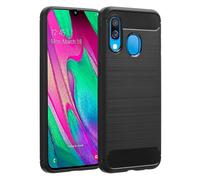 imoshion imoshion Coque Brushed pour Samsung Galaxy A40 Noir Noir