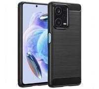 imoshion imoshion Coque Brushed pour Xiaomi Redmi Note 12 Pro Plus Noir Noir