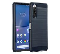 imoshion imoshion Coque Brushed Sony Xperia 10 V Bleu foncé Bleu foncé