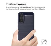 imoshion imoshion Coque Brushed Xiaomi Poco X8 Pro Bleu foncé Bleu foncé