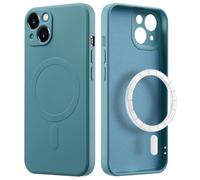 imoshion imoshion Coque Couleur avec MagSafe iPhone 13 Smoke Green Vert