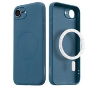 imoshion Coque Couleur avec MagSafe pour Apple iPhone 16e - Bleu foncé