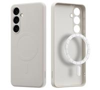 imoshion Coque Couleur avec MagSafe pour Samsung Galaxy S24 FE - Beige
