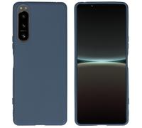 imoshion imoshion Coque Couleur pour Sony Xperia 5 IV Bleu foncé Bleu foncé