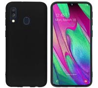 imoshion imoshion Coque Couleur Samsung Galaxy A40 Noir Noir