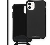 imoshion imoshion Coque de couleur avec cordon amovible iPhone 11 Noir Noir