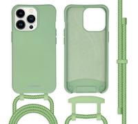 imoshion Coque de couleur avec cordon amovible pour Apple iPhone 13 Pro - Vert