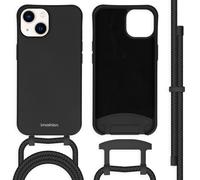 imoshion Coque de couleur avec cordon amovible pour Apple iPhone 14 - Noir