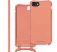imoshion imoshion Coque de couleur avec cordon amovible iPhone SE (2022 / 2020) / 8 / 7 Peach Orange