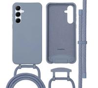 imoshion imoshion Coque de couleur avec cordon amovible pour Samsung Galaxy A55 Ash Blue Bleu