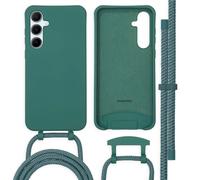 imoshion imoshion Coque de couleur avec cordon amovible Samsung Galaxy A55 Vert foncé Vert foncé
