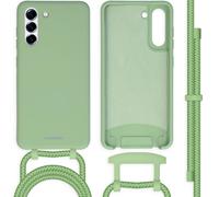 imoshion imoshion Coque de couleur avec cordon amovible Samsung Galaxy S21 FE Vert Vert