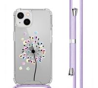 imoshion imoshion Coque Design avec cordon iPhone 13 Sandstone Dandelion Multicolore