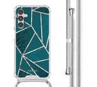 imoshion imoshion Coque Design avec cordon Samsung Galaxy A14 (5G/4G) Petrol Green Graphic Multicolore