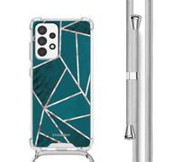 imoshion imoshion Coque Design avec cordon Samsung Galaxy A53 Petrol Green Graphic Multicolore
