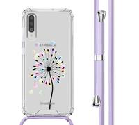 imoshion imoshion Coque Design avec cordon Samsung Galaxy A70 Sandstone Dandelion Multicolore