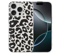 étui imoshion Design pour l'Apple iPhone 16 Pro - Leopard Transparent