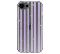 imoshion imoshion Coque Design iPhone 16e Sparkle Lines Lavender Multicolore