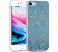 imoshion imoshion Coque Design iPhone SE (2022 / 2020) / 8 / 7 Blue Graphic Multicolore