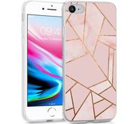 imoshion imoshion Coque Design iPhone SE (2022 / 2020) / 8 / 7 Pink Graphic Multicolore