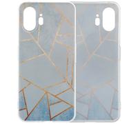 imoshion imoshion Coque Design Nothing Phone (2) Blue Graphic Multicolore