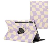 imoshion imoshion Coque Design rotatif à 360° pour Samsung Galaxy Tab S10 Ultra / Tab S9 Ultra Dancing Cubes Multicolore