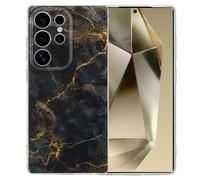 Coque Design pour Samsung Galaxy S25 Ultra - Black Marble