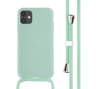 imoshion Étui en silicone avec cordon pour iPhone 11 - Vert menthe