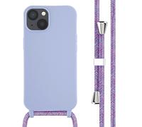 Coque pour iPhone 13 en silicone Violet