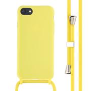 Coque pour iPhone SE 2022 / SE 2020 / 8 / 7 en silicone Jaune