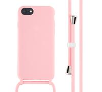 imoshion imoshion Coque en silicone avec cordon iPhone SE (2022 / 2020) / 8 / 7 Rose Rose