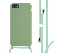 iPhone SE 2022, iPhone SE 2020, iPhone 8, iPhone 7 étui - silicone - imoshion Soft Case,étui avec bande,backcover - vert