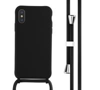 imoshion imoshion Coque en silicone avec cordon iPhone X / Xs Noir Noir