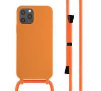 imoshion imoshion Coque en silicone avec cordon pour iPhone 12 (Pro) Orange Orange