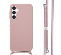 imoshion Coque en silicone avec cordon pour Samsung Galaxy A16 - Sand Pink