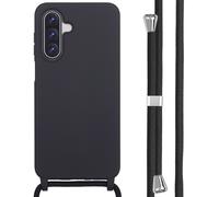 imoshion imoshion Coque en silicone avec cordon Samsung Galaxy A17 (5G) / (4G) Noir Noir