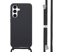 imoshion imoshion Coque en silicone avec cordon pour Samsung Galaxy A36 Noir Noir